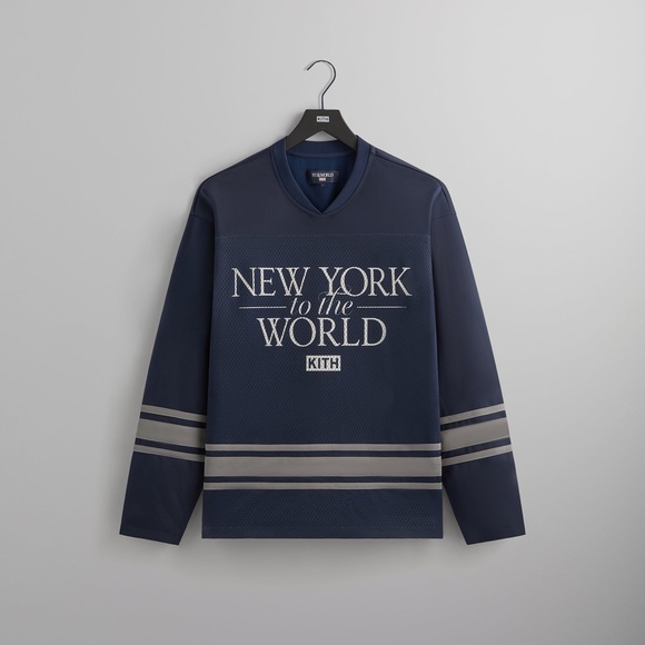 Kith | Shirts | Kith Ny To The World Big Apple Malik Long Sleeve